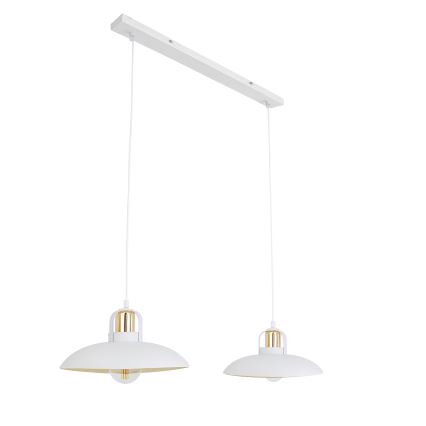 Brilagi - LED Lampadario a sospensione con filo FLAMENGO 2xE27/60W/230V bianco