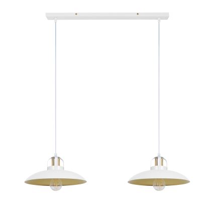 Brilagi - LED Lampadario a sospensione con filo FLAMENGO 2xE27/60W/230V bianco