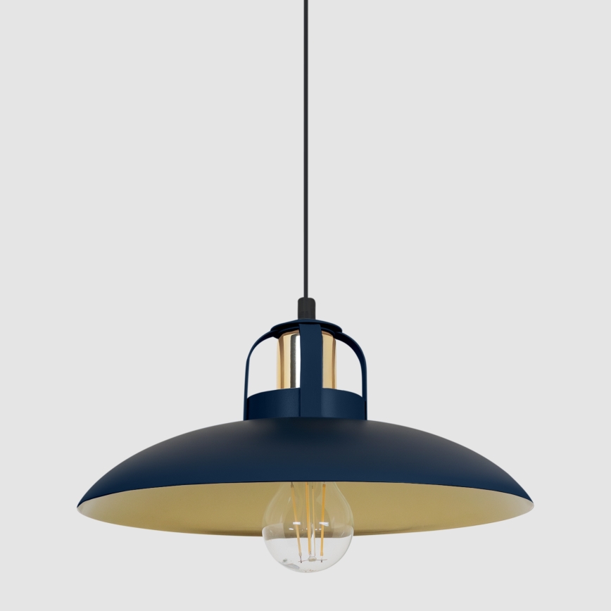 Brilagi - LED Lampadario a sospensione con filo FLAMENGO 2xE27/60W/230V blu