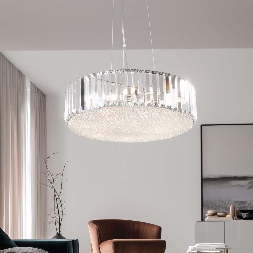 Brilagi - LED Lampadario di cristallo a sospensione GLAMOUR 5xG9/42W/230V