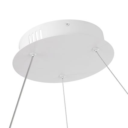 Brilagi - Lampada a sospensione dimmerabile su cavo TWISTER LED/105W/230V 3000-6000K Ø 100 cm bianco + telecomando