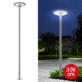 BRILAGI - LED Lampione da esterno con palo da 3 m URBANSPARK LED/120W/230V grigio IP65