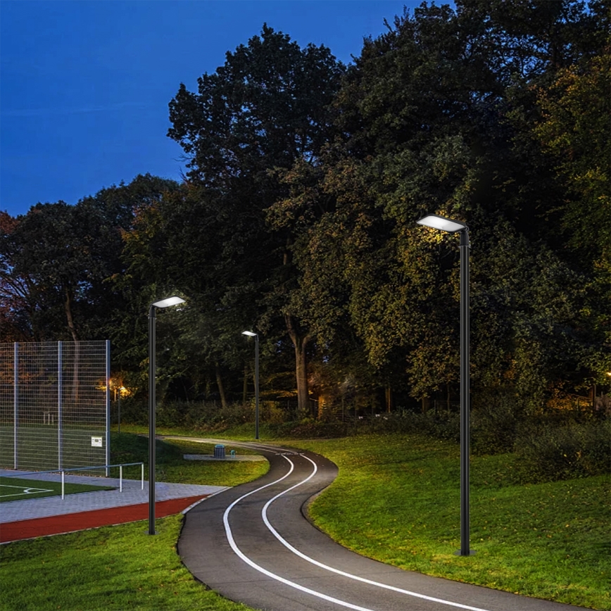 Brilagi - Lampione stradale LED da esterno con snodo URBANLIGHT LED/100W/230V nero IP65