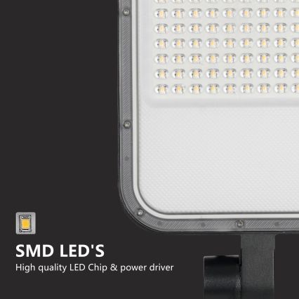 Brilagi - Lampione stradale LED da esterno con snodo URBANLIGHT LED/100W/230V nero IP65