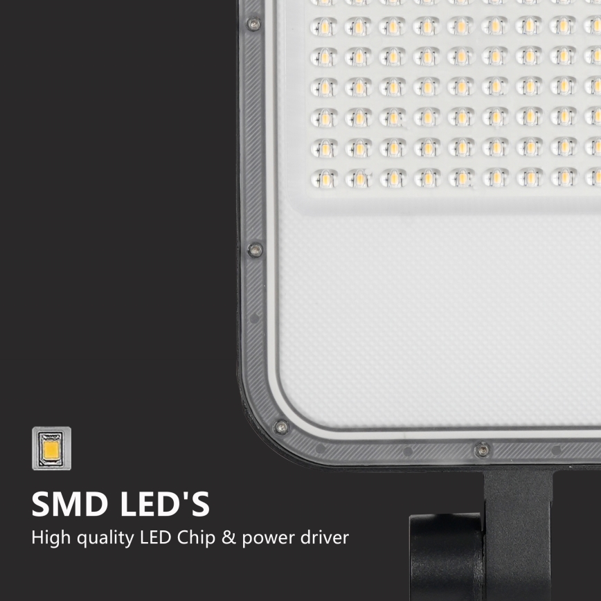 Brilagi - Lampione stradale LED da esterno con snodo URBANLIGHT LED/100W/230V nero IP65