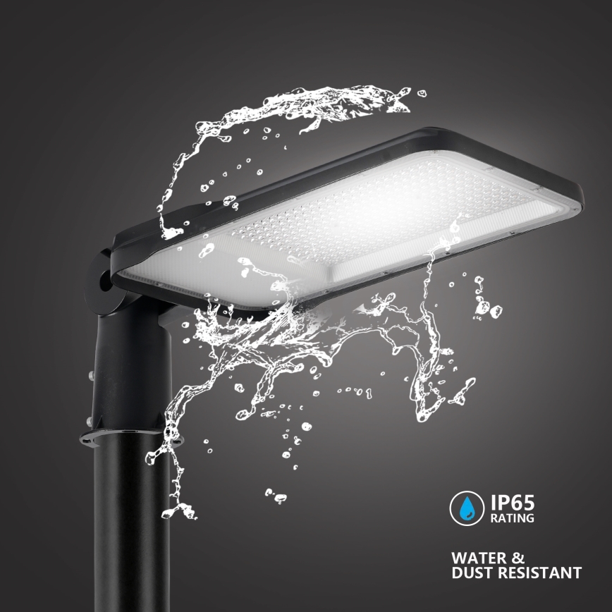 Brilagi - Lampada stradale da esterno LED con snodo URBANLIGHT LED/200W/230V nera IP65