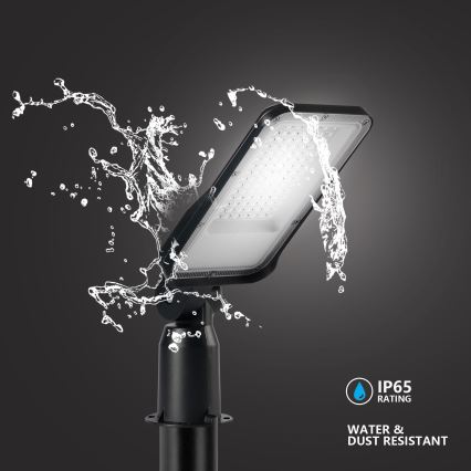 Brilagi - Lampione stradale LED da esterno a snodo URBANLIGHT LED/50W/230V nero IP65