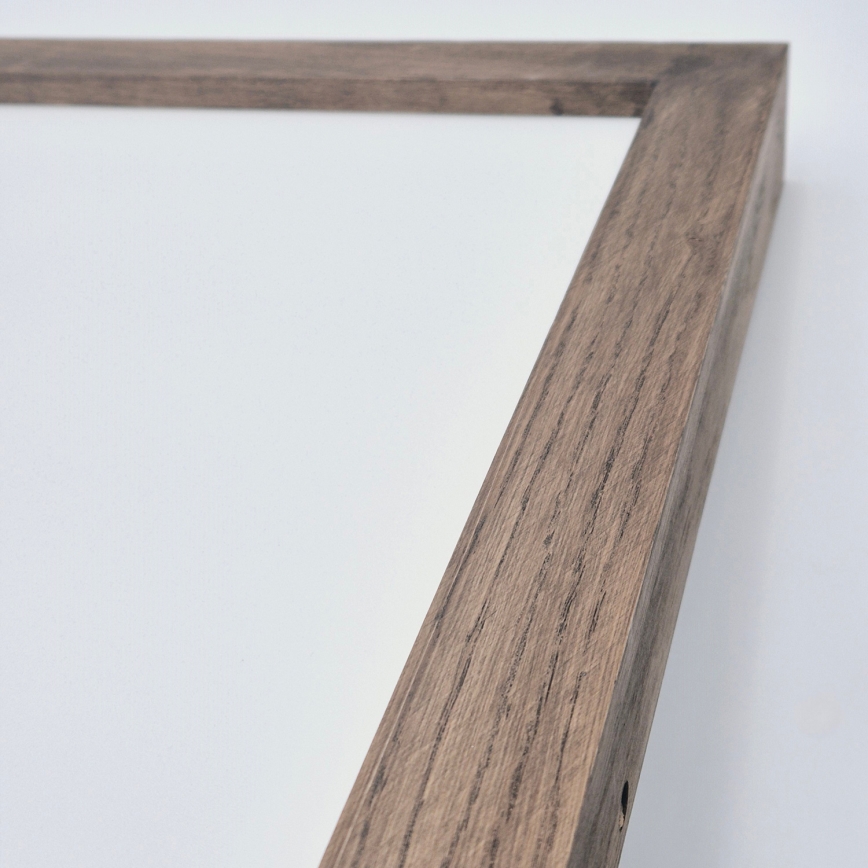 Brilagi - LED Lampada da soffitto per bagno WOODY FRAME LED/40W/230V 60x60 cm IP44 noce