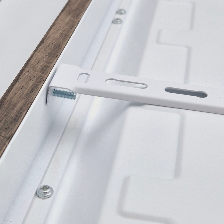 Brilagi - LED Lampada da soffitto per bagno WOODY FRAME LED/40W/230V 60x60 cm IP44 noce