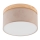 Brilagi - LED Plafoniera BELLADONNA 1xE27/15W/230V beige/pino