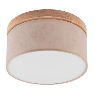 Brilagi - LED Plafoniera BELLADONNA 1xE27/15W/230V beige/quercia