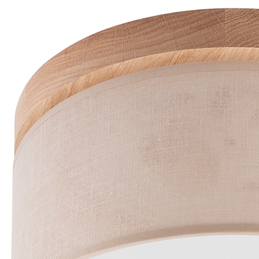 Brilagi - LED Plafoniera BELLADONNA 1xE27/15W/230V beige/quercia
