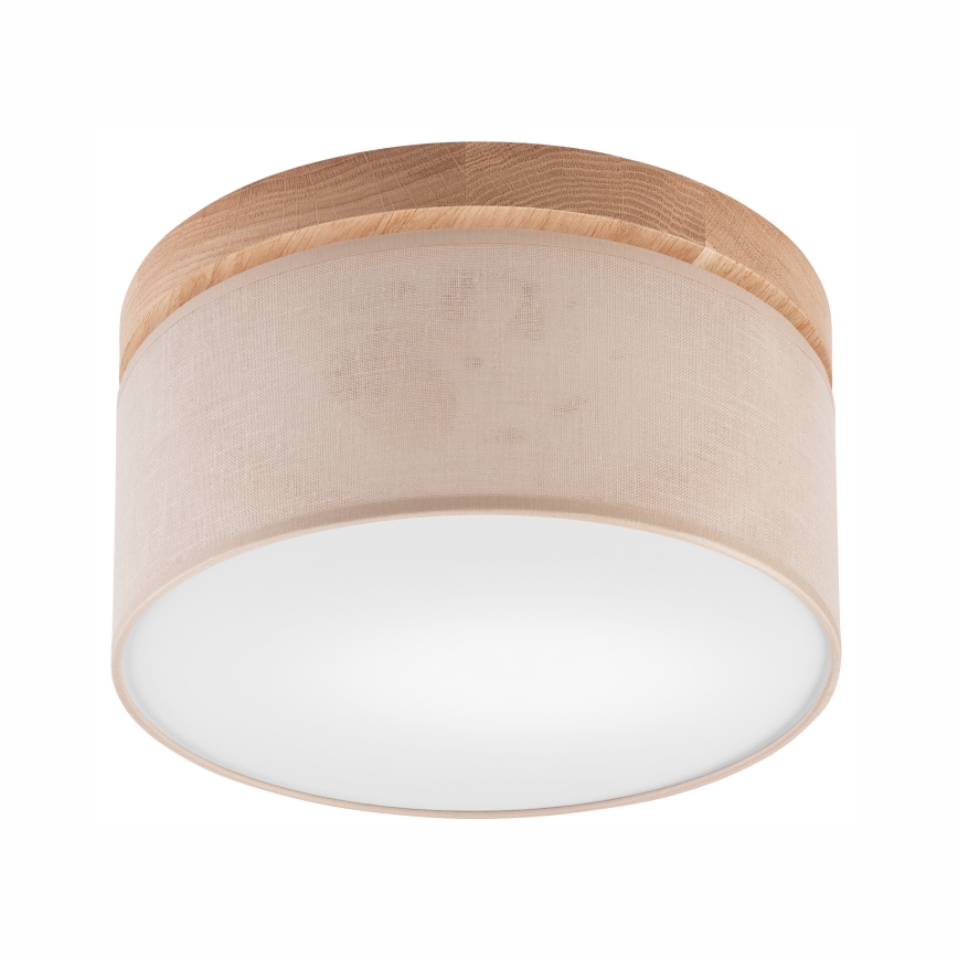 Brilagi - LED Plafoniera BELLADONNA 1xE27/15W/230V beige/quercia