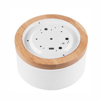 Brilagi - LED Plafoniera BELLADONNA 1xE27/15W/230V diametro 30 cm bianco/quercia