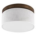 Brilagi - LED Plafoniera BELLADONNA 1xE27/15W/230V diametro 30 cm bianco/quercia