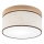 Brilagi - LED Plafoniera BELLADONNA 1xE27/15W/230V diametro 30 cm color crema/quercia
