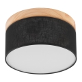Brilagi - LED Plafoniera BELLADONNA 1xE27/15W/230V nero/pino