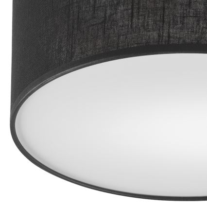 Brilagi - LED Plafoniera BELLADONNA 1xE27/15W/230V nero/pino