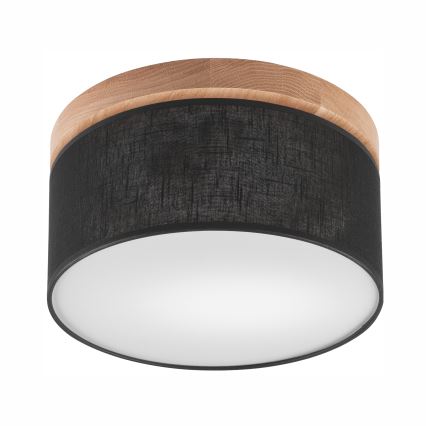 Brilagi - LED Plafoniera BELLADONNA 1xE27/15W/230V nero/quercia