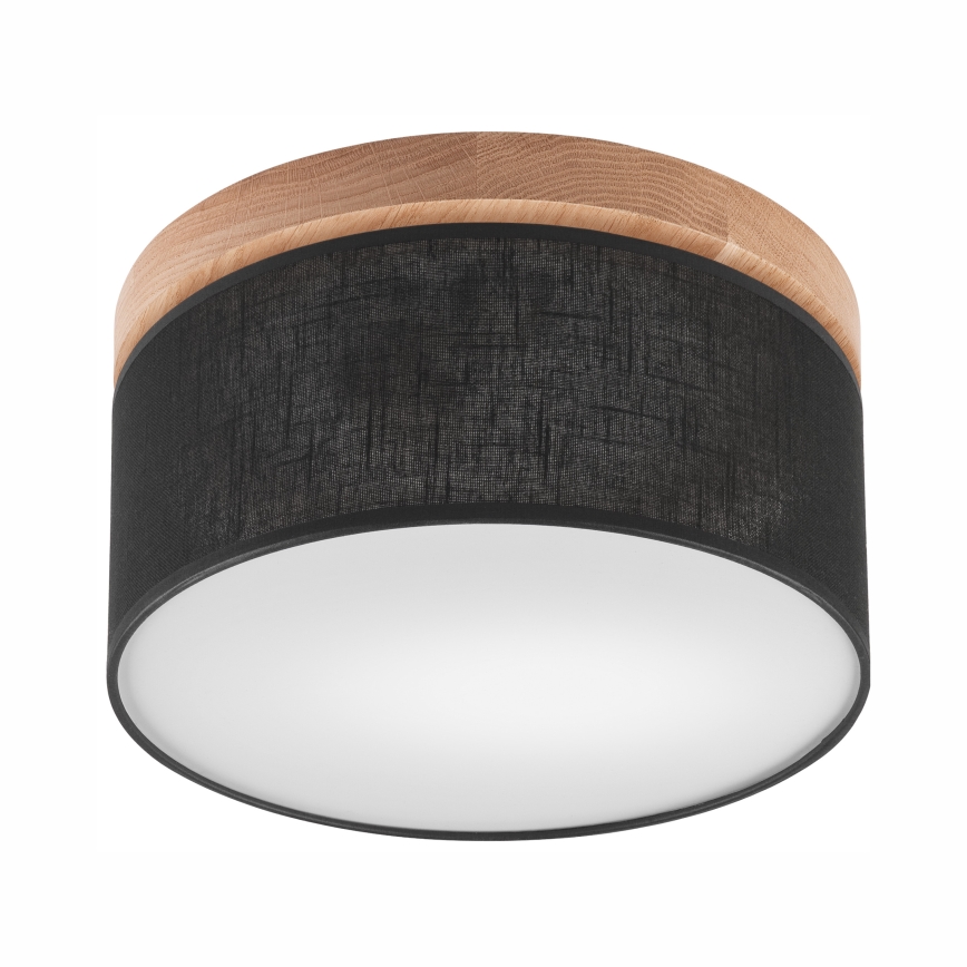 Brilagi - LED Plafoniera BELLADONNA 1xE27/15W/230V nero/quercia