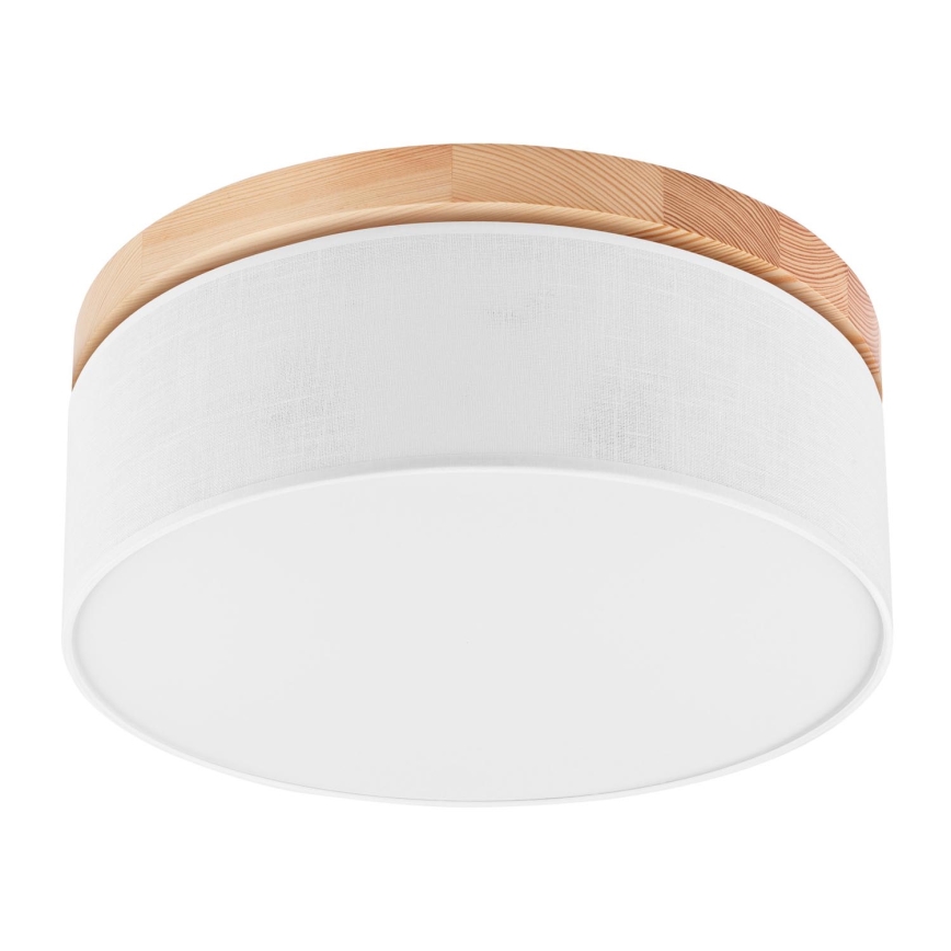 Brilagi - LED Plafoniera BELLADONNA 2xE27/15W/230V bianco/pino