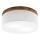 Brilagi - LED Plafoniera BELLADONNA 2xE27/15W/230V diametro 40 cm bianco/quercia ciliegio