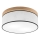 Brilagi - LED Plafoniera BELLADONNA 2xE27/15W/230V diametro 40 cm bianco/quercia