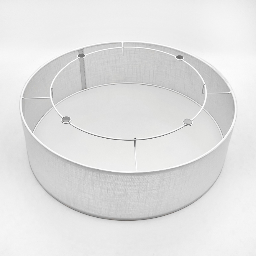 Brilagi - LED Plafoniera BELLADONNA 2xE27/15W/230V diametro 40 cm bianco/quercia