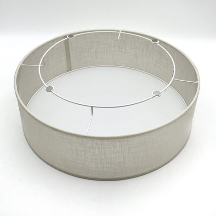 Brilagi - LED Plafoniera BELLADONNA 2xE27/15W/230V diametro 40 cm color crema/quercia