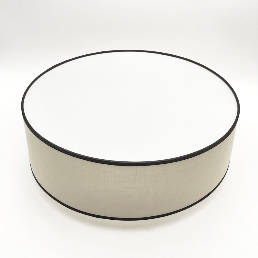 Brilagi - LED Plafoniera BELLADONNA 2xE27/15W/230V diametro 40 cm color crema/quercia