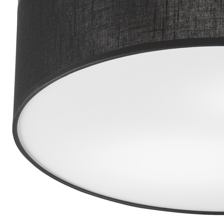 Brilagi - LED Plafoniera BELLADONNA 2xE27/15W/230V nero/quercia