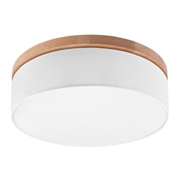 Brilagi - LED Plafoniera BELLADONNA 3xE27/15W/230V bianco/quercia