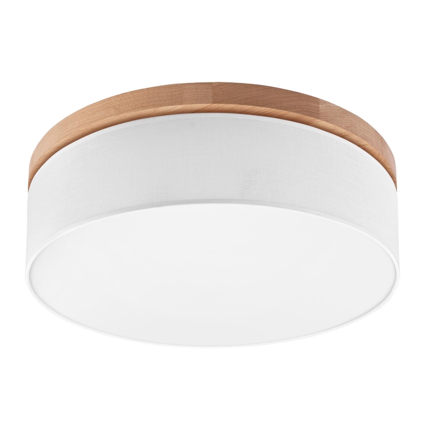 Brilagi - LED Plafoniera BELLADONNA 3xE27/15W/230V bianco/quercia