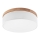 Brilagi - LED Plafoniera BELLADONNA 3xE27/15W/230V bianco/quercia