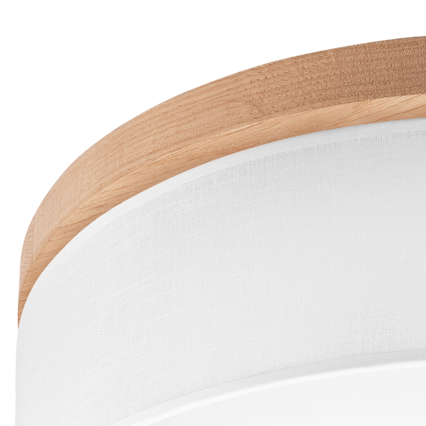 Brilagi - LED Plafoniera BELLADONNA 3xE27/15W/230V bianco/quercia