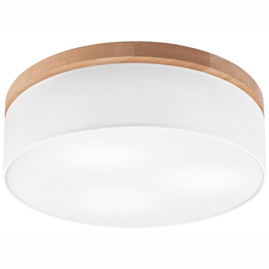 Brilagi - LED Plafoniera BELLADONNA 3xE27/15W/230V bianco/quercia