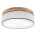 Brilagi - LED Plafoniera BELLADONNA 3xE27/15W/230V diametro 50 cm bianco/quercia