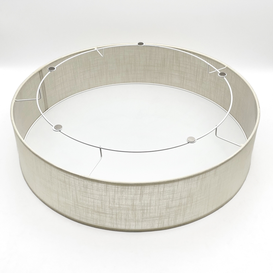 Brilagi - LED Plafoniera BELLADONNA 3xE27/15W/230V diametro 50 cm color crema/quercia