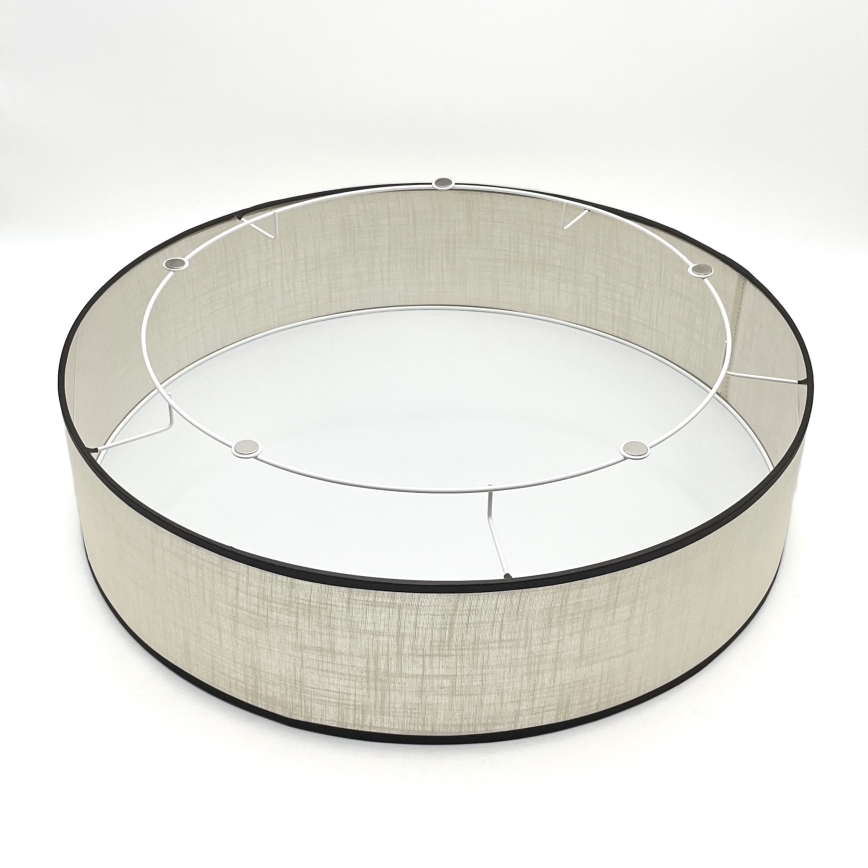 Brilagi - LED Plafoniera BELLADONNA 3xE27/15W/230V diametro 50 cm color crema/quercia