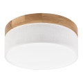 Brilagi - LED Plafoniera BELLADONNA LED/20W/230V Ø 30 cm bianco/rovere
