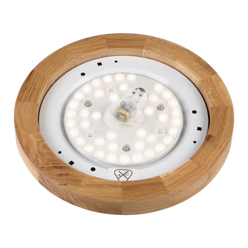 Brilagi - LED Plafoniera BELLADONNA LED/20W/230V Ø 30 cm bianco/rovere