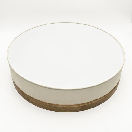 Brilagi - LED plafoniera BELLADONNA LED/36W/230V diametro 50 cm crema/rovere