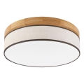 Brilagi - LED Plafoniera BELLADONNA LED/36W/230V Ø 40 cm crema/rovere
