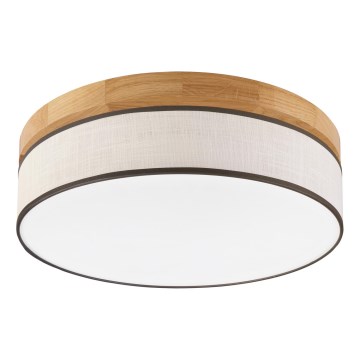 Brilagi - LED Plafoniera BELLADONNA LED/36W/230V Ø 40 cm crema/rovere