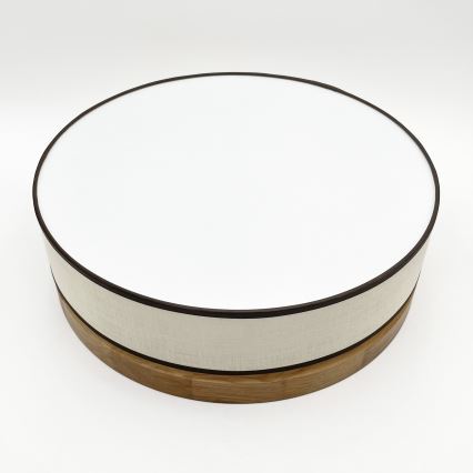 Brilagi - LED Plafoniera BELLADONNA LED/36W/230V Ø 40 cm crema/rovere