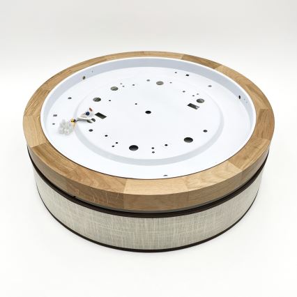 Brilagi - LED Plafoniera BELLADONNA LED/36W/230V Ø 40 cm crema/rovere