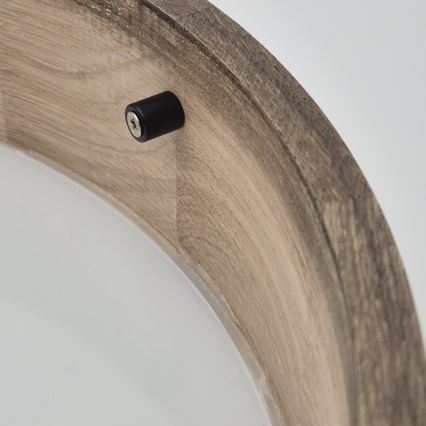 Brilagi - LED Plafoniera CARVALHO 1xE27/60W/230V quercia diametro 27 cm