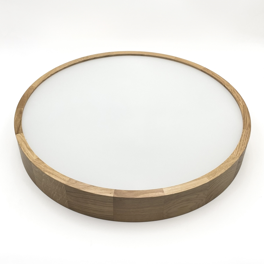 Brilagi - LED Plafoniera CARVALHO 4xE27/60W/230V rovere ø 57,5 cm