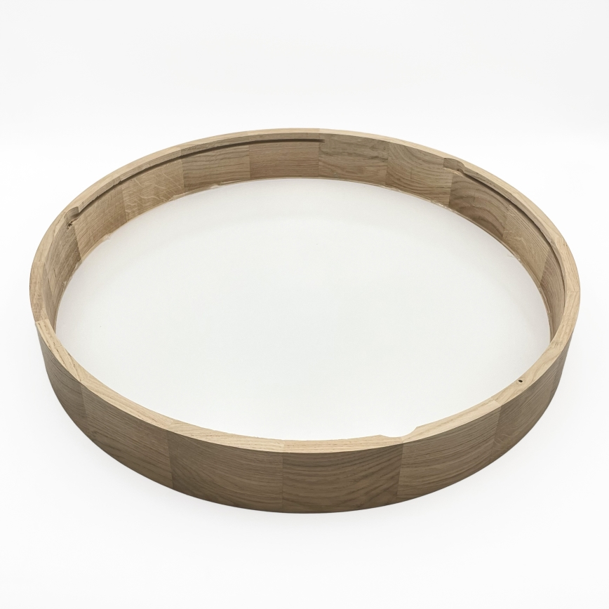 Brilagi - LED Plafoniera CARVALHO 4xE27/60W/230V rovere ø 57,5 cm