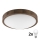 Brilagi - LED Plafoniera CARVALHO SLIM 2xE27/60W/230V quercia diametro 37 cm